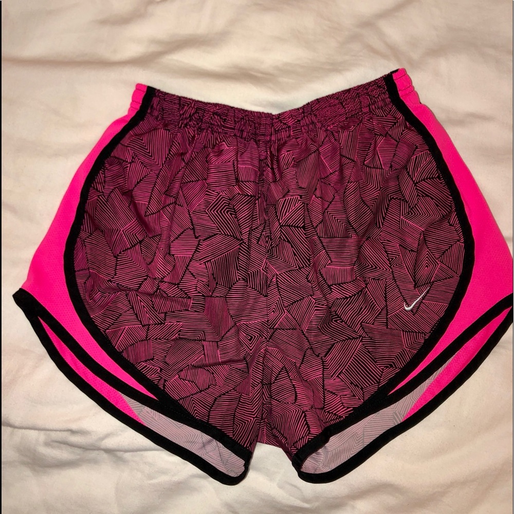 Pink Nike Dry fit  running shorts